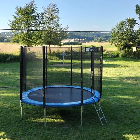 Domek Skowronek Z Basenem Lesko Exteriér fotografie