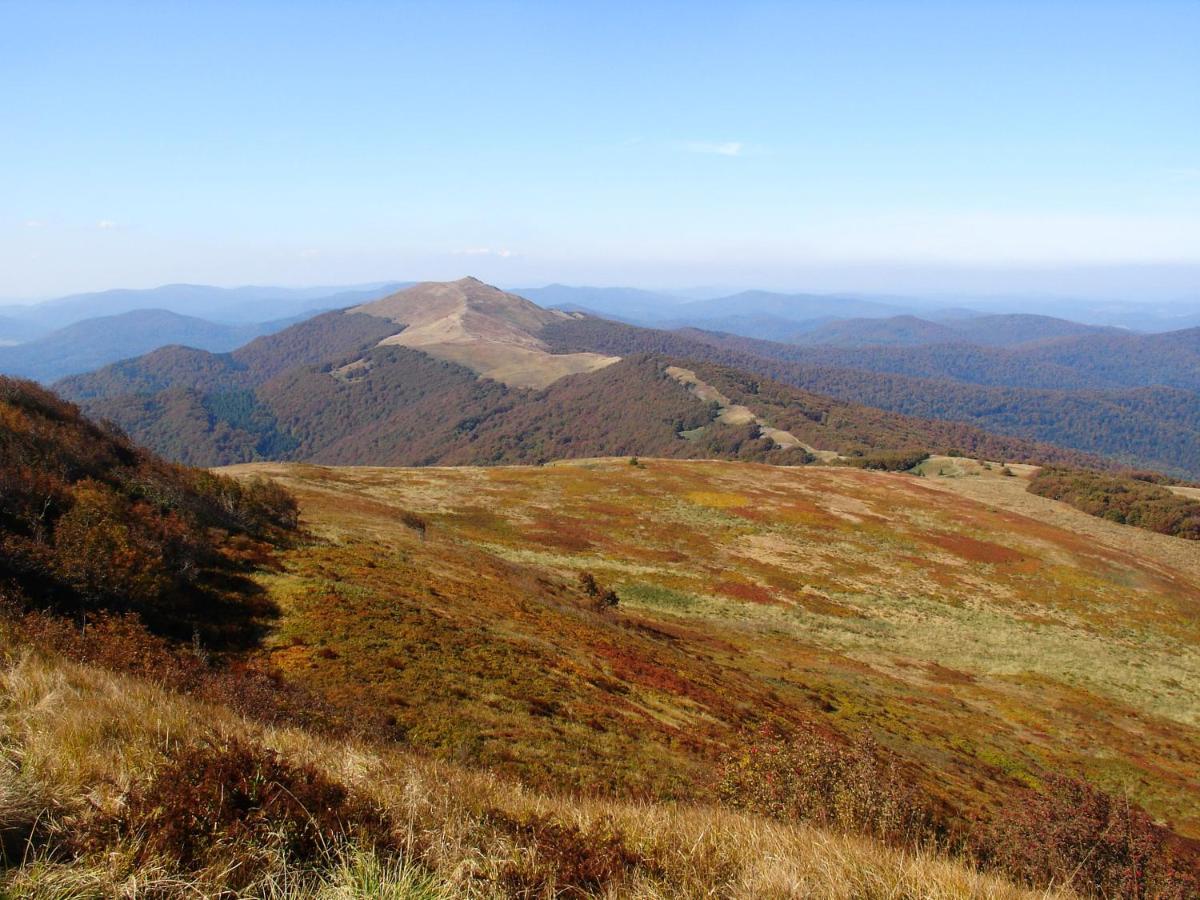 Domek Skowronek Z Basenem Lesko Exteriér fotografie